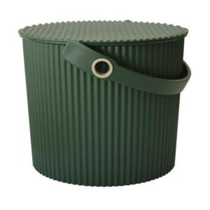 八幡化成:ガーデンツールバケット(フタ付き) 8L 4966511108900 バケツ 収納 ガーデニング 腰掛け 土づくり 道具入れ