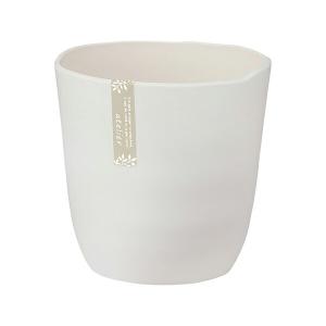 共福産業:アトリエポット 23型 ホワイト 4905980114319 観賞植物 インテリア 鉢カバー