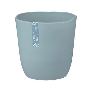 共福産業:アトリエポット 23型 ライトグレー 4905980114326 観賞植物 インテリア 鉢カバー