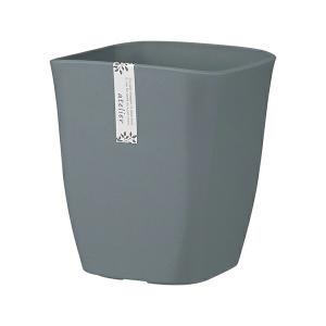 共福産業:アトリエスクエア 220型 ダークグレー 4905980114821 観賞植物 インテリア 鉢カバー