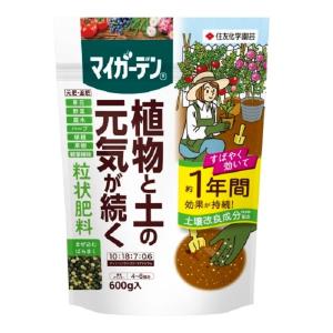 住友化学園芸:マイガーデン粒状肥料 600g 4975292603931 肥料 土壌改良｜cocoterracemore