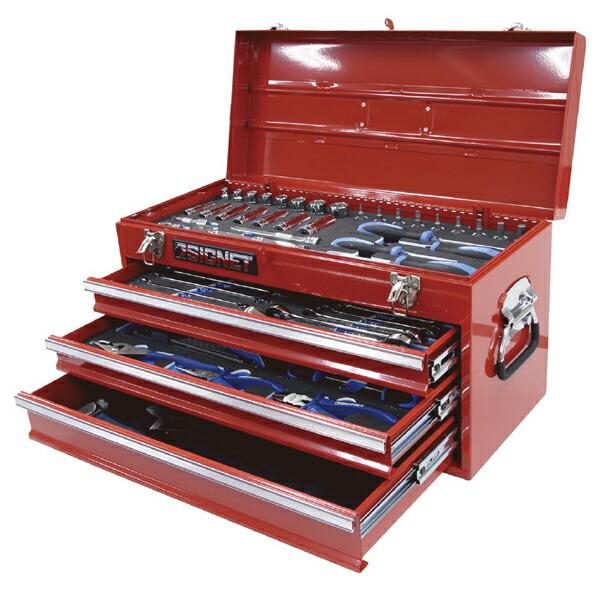 SIGNET(シグネット): 3/8DR 59PCS メカニックツールセット 800S-59RE ツ...