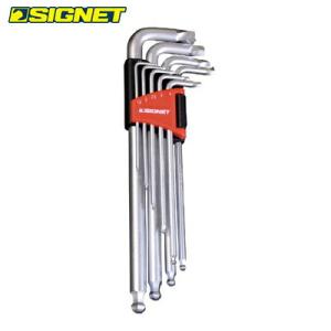 SIGNET（シグネット） 35239 9PC ツイストロングボールヘックスレンチセット 35239