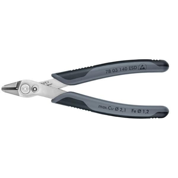 KNIPEX(クニペックス): エレクトロニクススーパーニッパーXL(SB) 7803-140ESD...