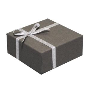 TAKEMEKI :ギフトボックス リボン付き Sサイズ グレー GIF-670-GY ギフトボックス 箱