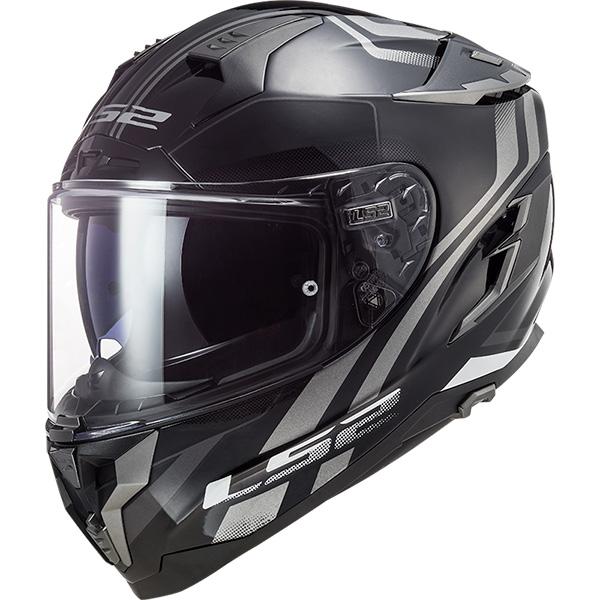 (あすつく) LS2 HELMETS:【国内正規品】CHALLENGER F BLACK TITAN...