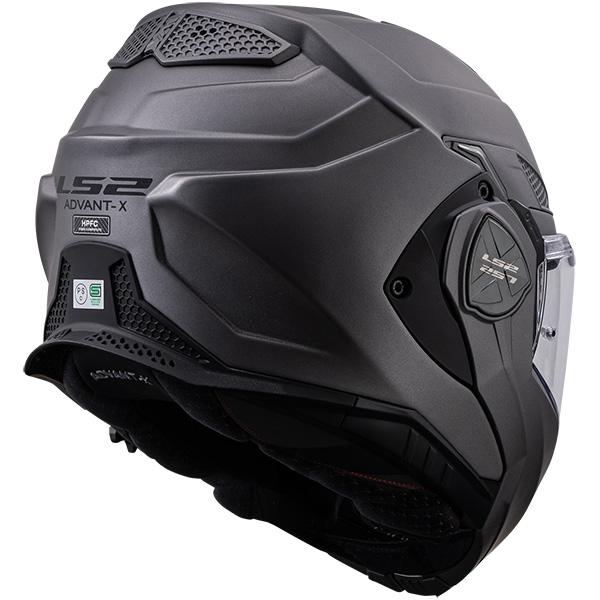 LS2 HELMETS:【国内正規品】ジャパンフィットモデル ADVANT-X F MATT TIT...