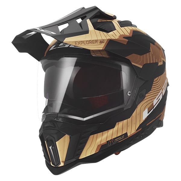 (あすつく) LS2 HELMETS:EXPLORER PLUS F マットブラウンサンド L 46...