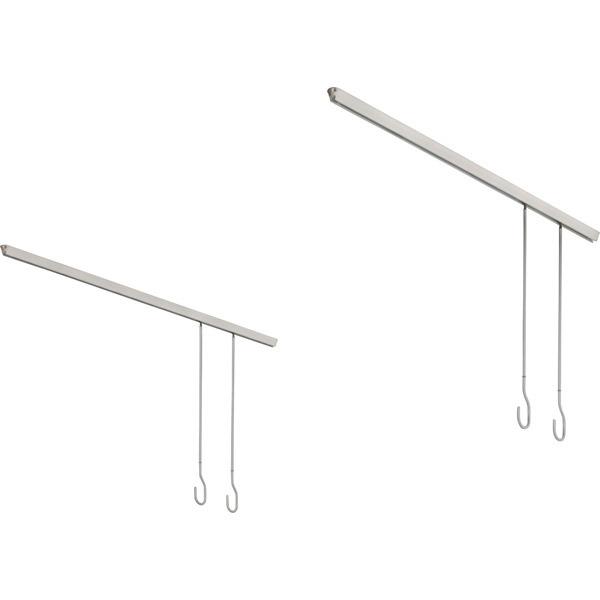 ＼ポイント15倍！2/8まで／(あすつく) ナガエ:室内用物干金物 天井取付け スライド式 ［sen...