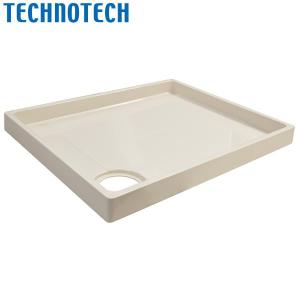 テクノテック:かさ上げ防水パン スタンダード防水パン アイボリーホワイト 左穴 TS-800-LW1 洗濯機