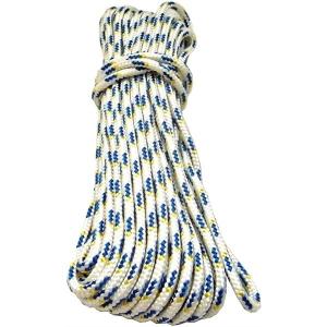 まつうら工業:アクセサリーカラーコード 4mm×10m 白 AC-118916 カラーロープ アクセサリーロープ 柄ロープ