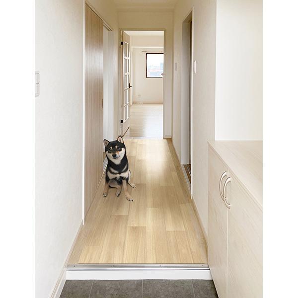 (あすつく) 明和グラビア:ペット用廊下敷 ベージュ 80cm×500cm PRO-0250