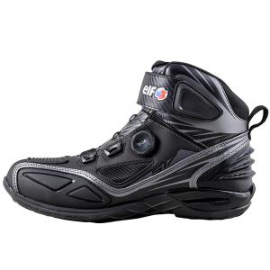 elf（エルフ）:elf ライディングシューズ　シンテーゼ17  S17  ブラック 26.5cm ELS1705265 バイクシューズ