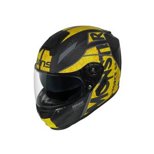 WINS(ウインズ):G-FORCE SS FULLFACE MONSTER 03.ブラック×イエロー M 