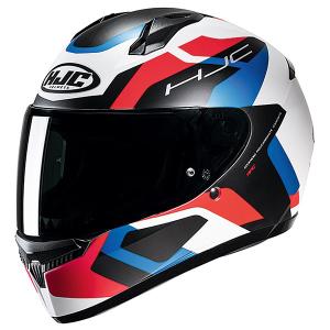 HJC Helmets:C10 ティンス BLACK/RED/BLUE(MC21SF) M HJH233BK01M C10 ティンス