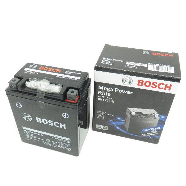 BOSCH(ボッシュ):二輪車用バッテリー 液入り充電済み  RBTX7L-N