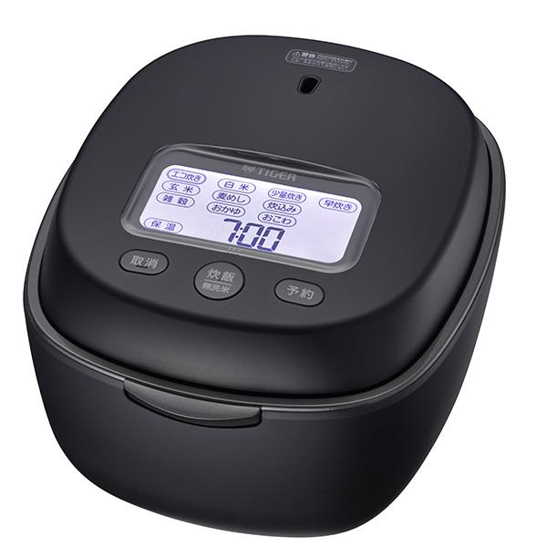 【あすつく】タイガー魔法瓶 土鍋圧力IHジャー炊飯器 炊きたて エボニーブラック JPL-Y100K...