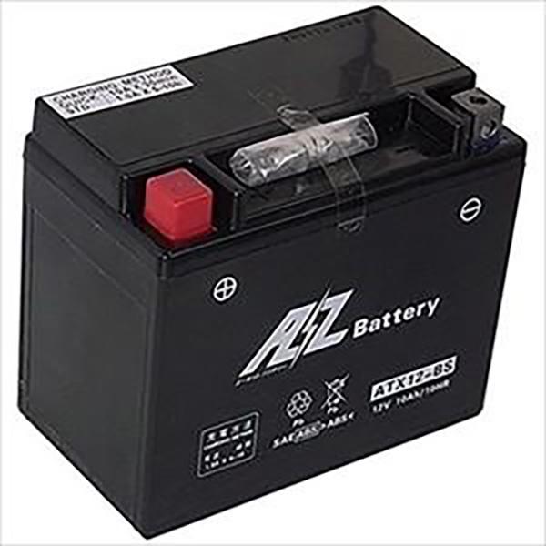 AZ(エーゼット): モーターサイクル用　鉛バッテリー　液入り充電済み（YTX12-BS 互換） A...