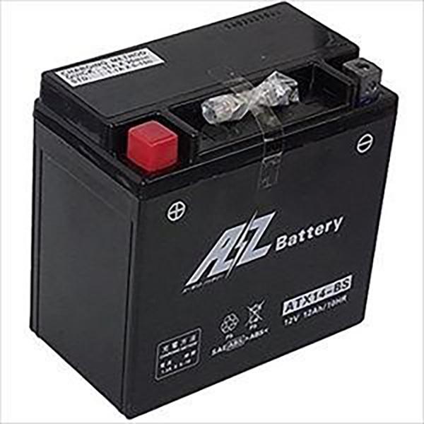 AZ(エーゼット): モーターサイクル用　鉛バッテリー　液入り充電済み ATX14-BS
