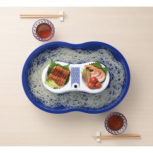 パール金属:真珠乃涼 電池式そうめん流し器<L> DD-8003