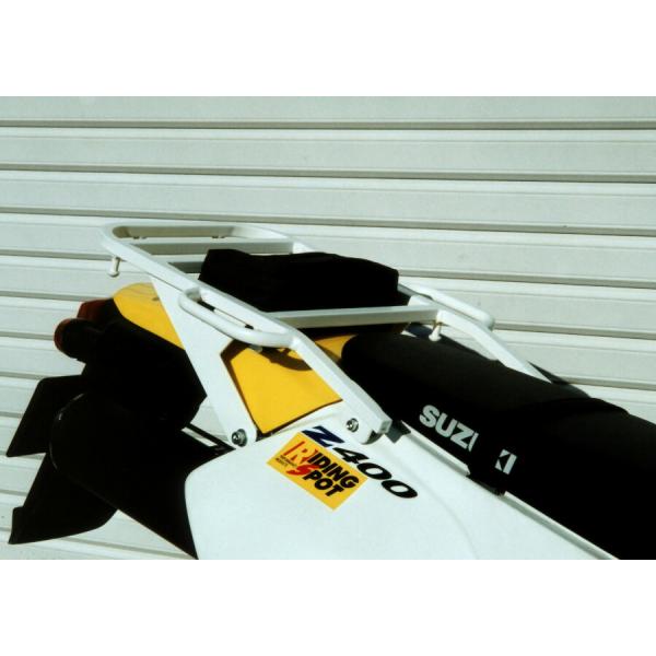 ライディングスポット（RIDINGSPOT） リアキャリア WHT DRZ400S/SM RCA49...