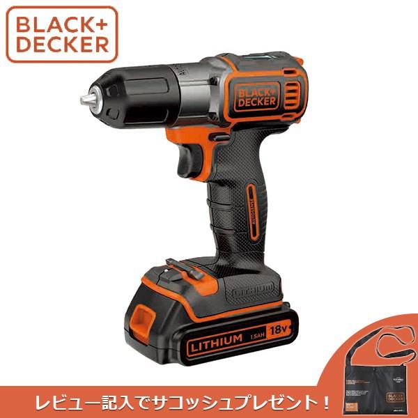 BLACK&amp;DECKER(ブラックアンドデッカー):18V オートマチック・ドリルドライバー AUT...