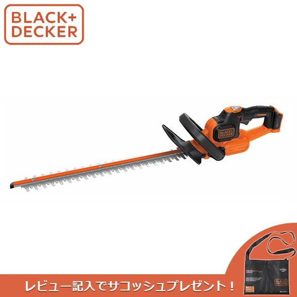 BLACK&amp;DECKER(ブラックアンドデッカー):18V パワーカットヘッジトリマー (本体のみ)...