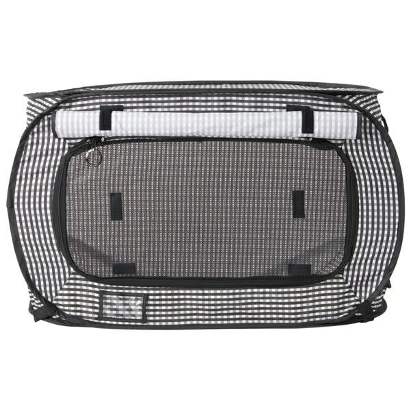 猫壱:ポータブル ケージ ブラック（ケージのみ） DC-0001-01 猫壱 猫 用品 ケージ ゲー...
