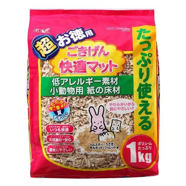 GEX(ジェックス):ごきげん快適マット 超お徳用 1kg 4972547028181 小動物 うさ...