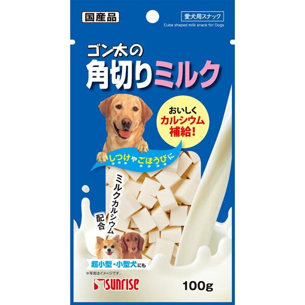 マルカン ゴン太の角切りミルク 100g MIL-100