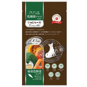 リバードコーポレーション:いぬぴゅ〜れ 乳酸菌プラス Premium100 緑黄色野菜ミックス 4本 4571130129368 RIVERD