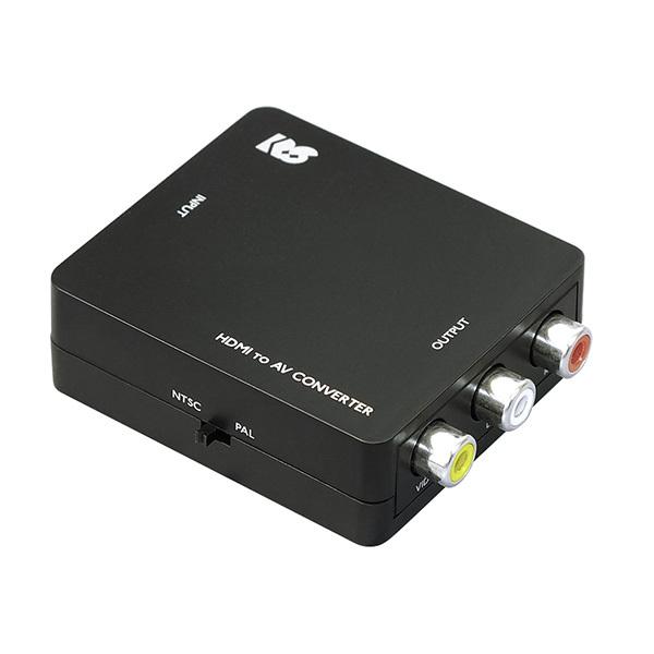 ラトックシステム:HDMI to コンポジットコンバーター RS-HD2AV1 1080p HDMI...
