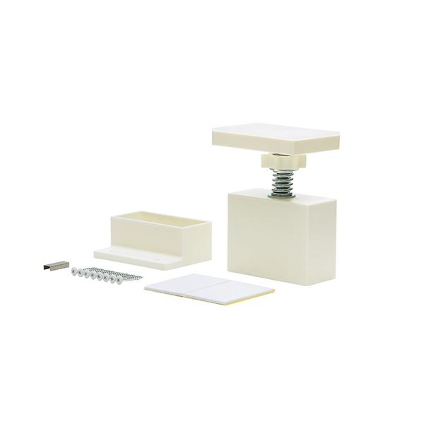 (あすつく) 平安伸銅:2×4強力 突ぱりキャップ オフホワイト EXO-1 平安伸銅 LABRIC...