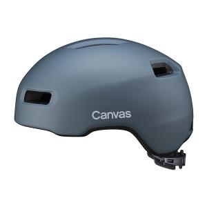 OGK KABUTO(オージーケーカブト):自転車用ヘルメット CANVAS マットアッシュネイビー CROSS 自転車 努力義務　安全 JCF