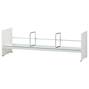 トヨダプロダクツ:ブックスタンド ハイタイプ W900mm ホワイト BSST-090H 1台 BSST-090H 8145086