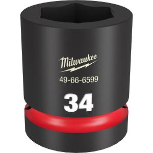 Milwaukee(ミルウォーキー):SHOCKWAVE IMPACT DUTY インパクトソケット 1インチ(25.4mm)角 34mm｜cocoterracemore