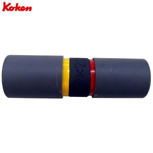 ko-ken(コーケン):1/2 (12.8mm)SQ.インパクト用両口ホイールナットソケット 19X21 14118PM-19X21