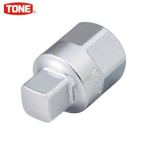 TONE(トネ):ドレンプラグソケット 4SQ-10 ●差込角12.7mm(1/2inch) ●二面幅10.5mm ●4角凸 ●二面幅10.5mm｜cocoterracemore