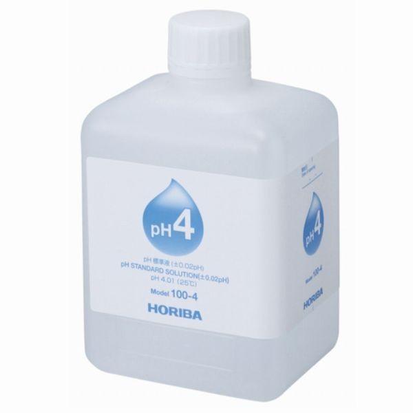 HORIBA(堀場製作所):pH標準液+++ 100-4 水質検査 ペーハー 水 測定 計測 100...