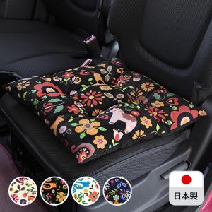 シートクッション 45 45cm 車 座布団 洗える かわいい おしゃれ 日本製 花 ポルカ柄 かわいいカー雑貨のお店ココトリコ 通販 Yahoo ショッピング