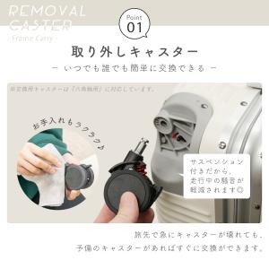 スーツケース キャリーケース lm LMサイズ...の詳細画像3
