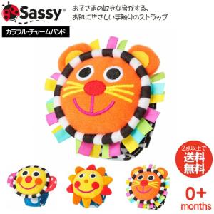 2点以上購入で送料無料 Sassy カラフル チャーム バンド　ガラガラ ラトル 知育玩具 赤ちゃん ベビー 出産祝い 子ども おもちゃ 玩具 子供 キッズ ギフト 幼児｜cocottebaby