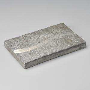 和食器 黒窯変櫛目 長角皿 信楽焼 27×12×2.8cm トレー うつわ おうち 陶器 カフェ おしゃれ 軽井沢 春日井｜cocottepot