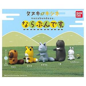 タヌキとキツネ ならぶんです。 [全5種セット （フルコンプ）] - 最