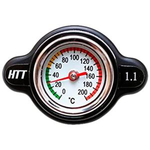 POWER FORCE バイク用 水温計付き ラジエーターキャップ