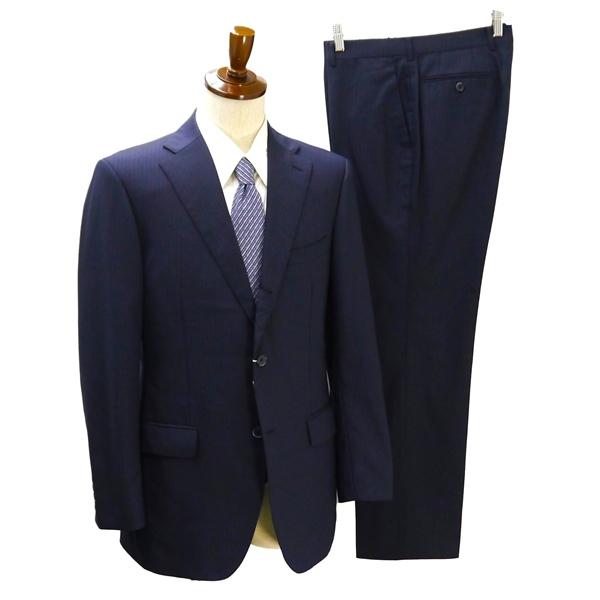 JUNKO SHIMADA ALFRED BROWN 段返り 3つボタン シングルスーツ A6 M ...