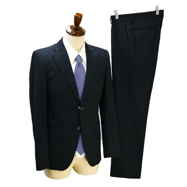 ONLY オンリー イタリア製カノニコ 2パンツ 2つボタン シングルスーツ Y7 L ダークグレー...