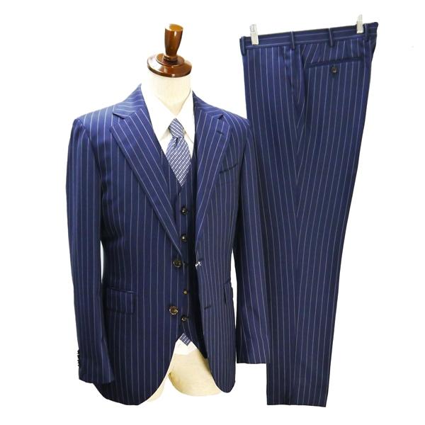YOSHIDAYA DARROW DALE 3ピース 2つボタン シングルスーツ Y8 XL ダーク...
