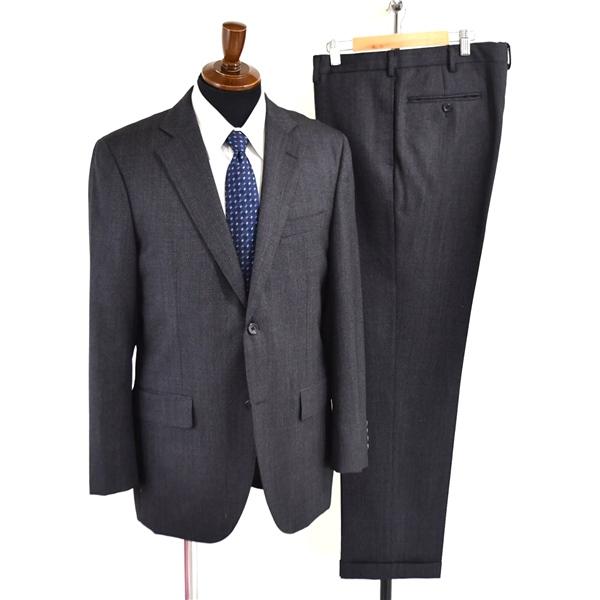 新品同様 美品 Jプレス J.PRESS 英国製生地 2つボタン シングル スーツ AB7 / L ...