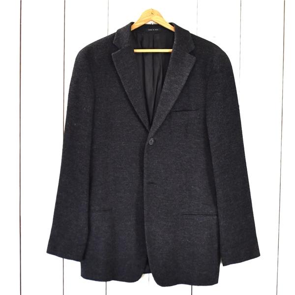 伊製 ジョルジオアルマーニ ARMANI 2つボタン シングル ジャケット 50 / XL ダークグ...